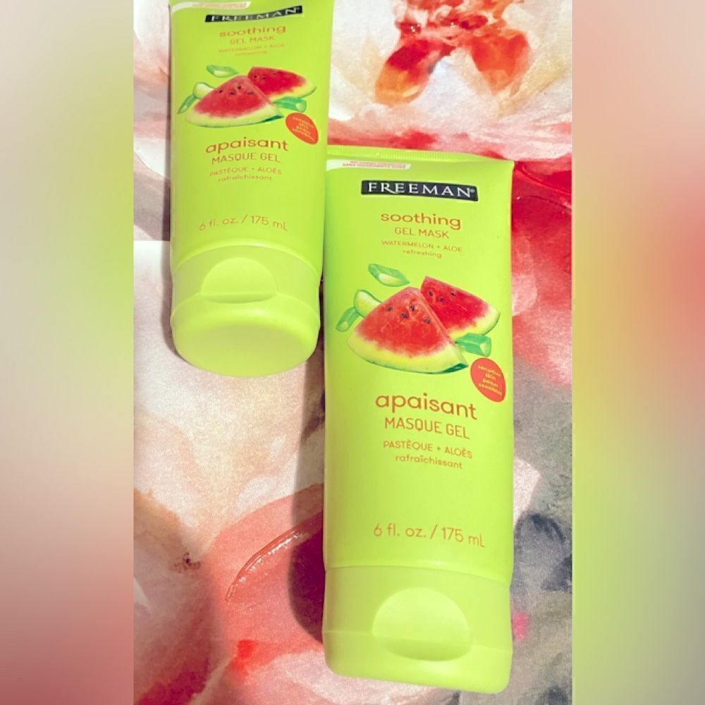🌺Freeman Soothing Gel Mask watermelon +Aloe refreshing for sensitive sk…6FL.OZ